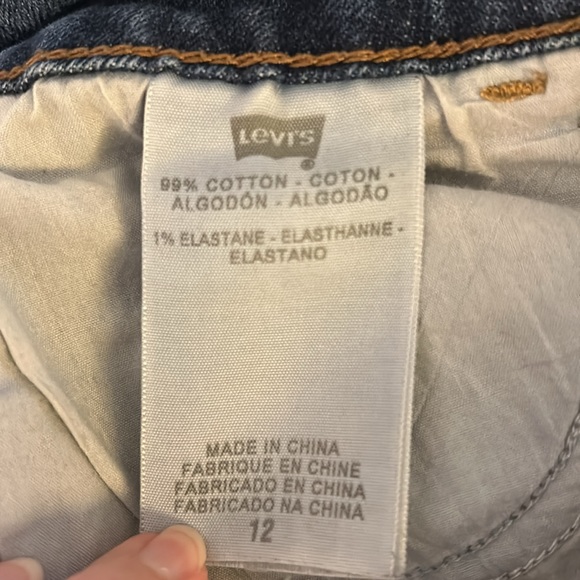 Levi’s Slender Boot Cut 526 Jeans, size 12 - Picture 8 of 9